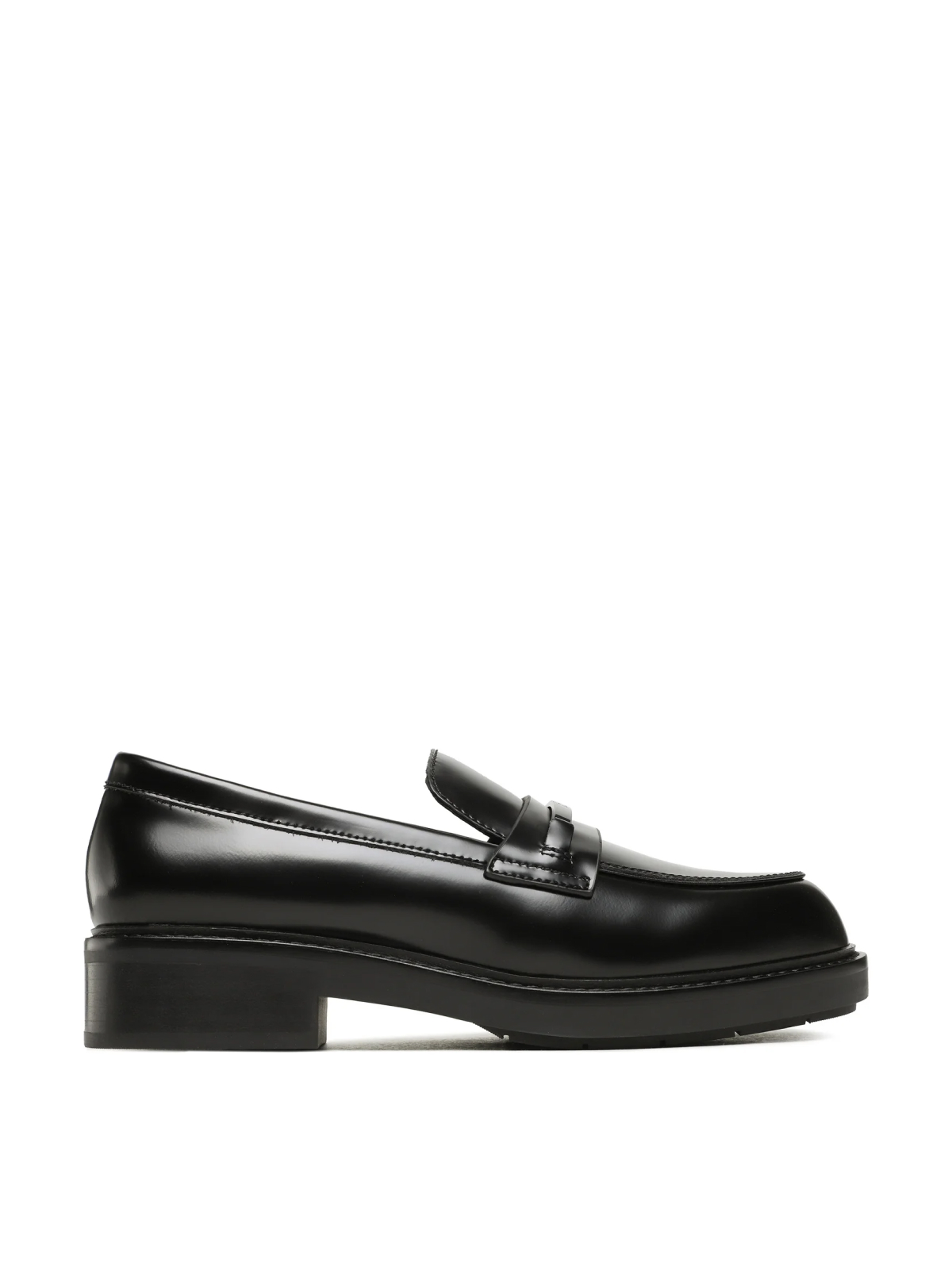 Calvin Klein Black Logo Detail Loafers