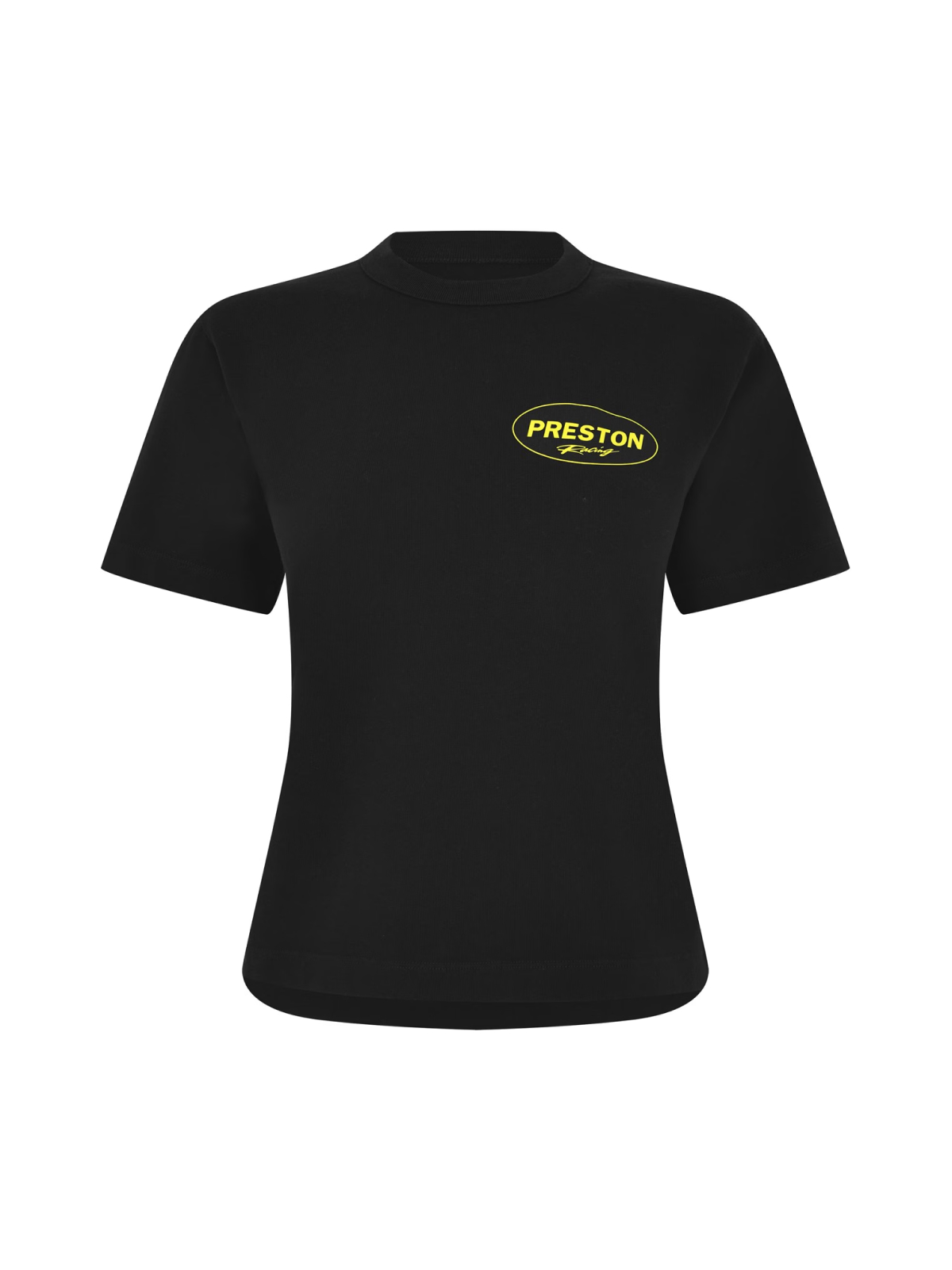 Heron Preston Black Preston Racing Logo T Shirt