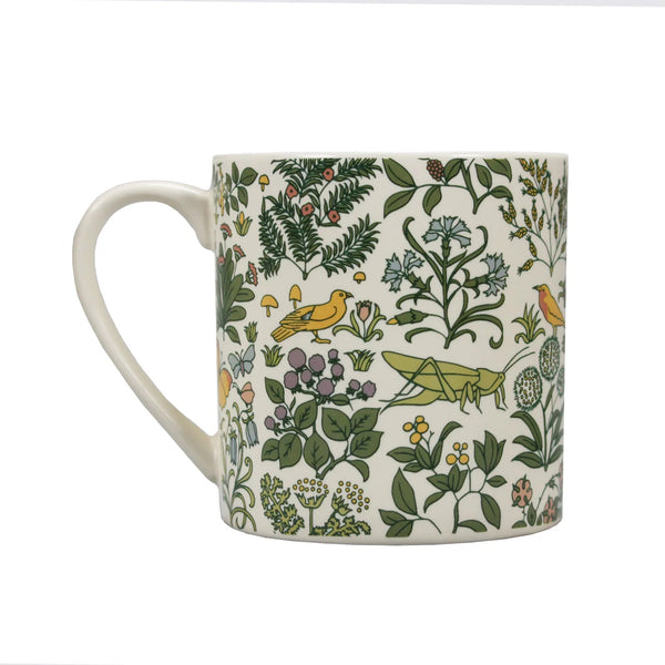 Half Moon Bay Mug Classic Boxed (310ml) - Cfa Voysey (apothecary's Garden)