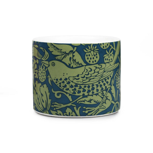 Half Moon Bay Ceramic Pot (10cm) - William Morris (sage)