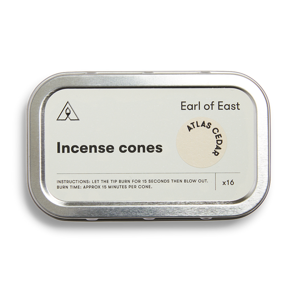 Spoiled Life Earl Of East Incense Cones - Atlas Cedar