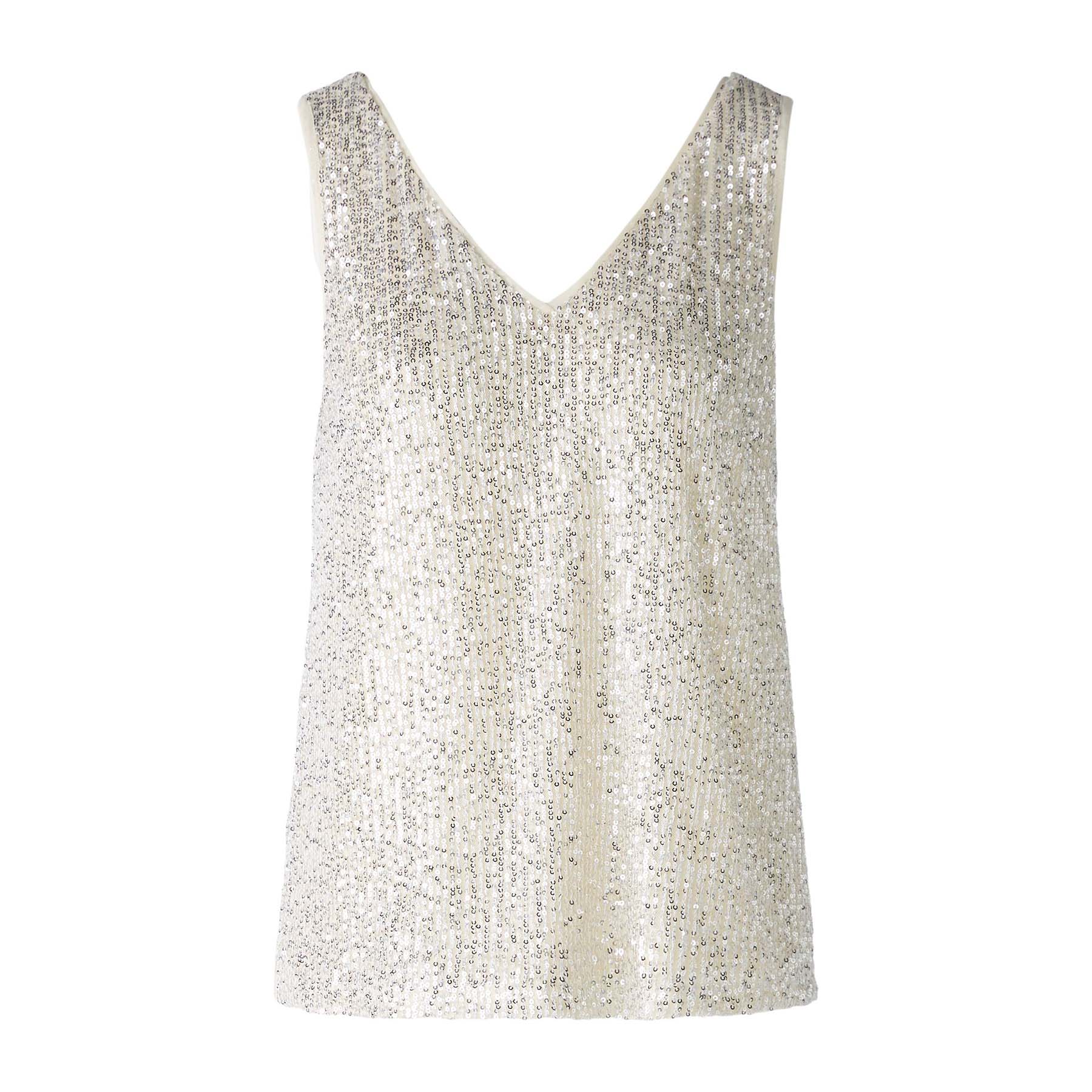 Oui Fashion Sequin Top