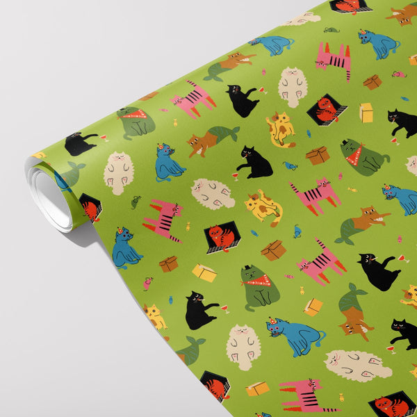 Betiobca Cats Gift Wrap