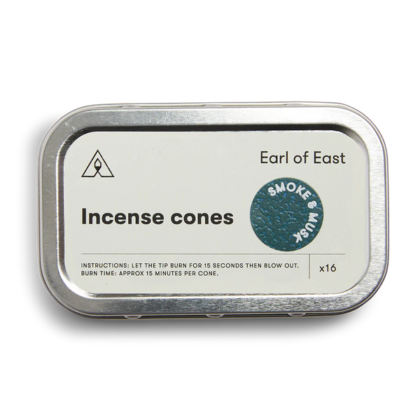 Earl of East London Smoke & Musk Incense Cones