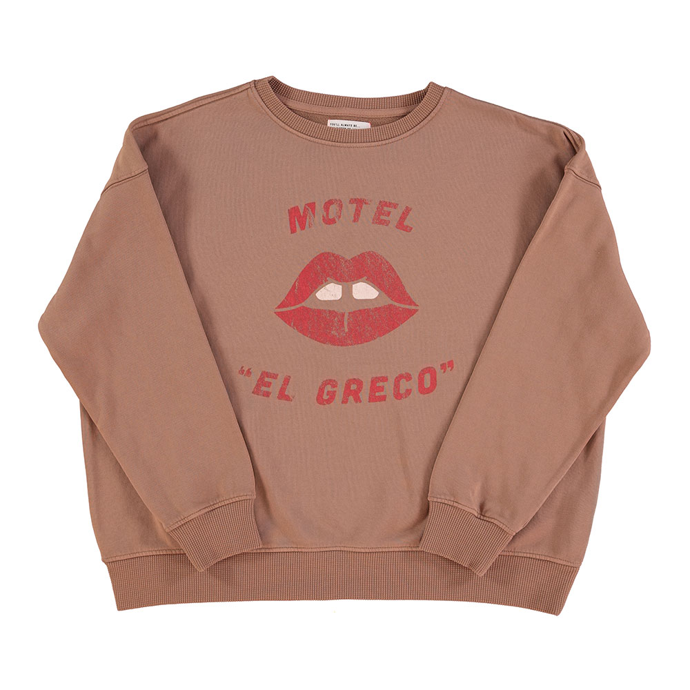 Sisters Department Sudadera Motel "El Greco" - brown 