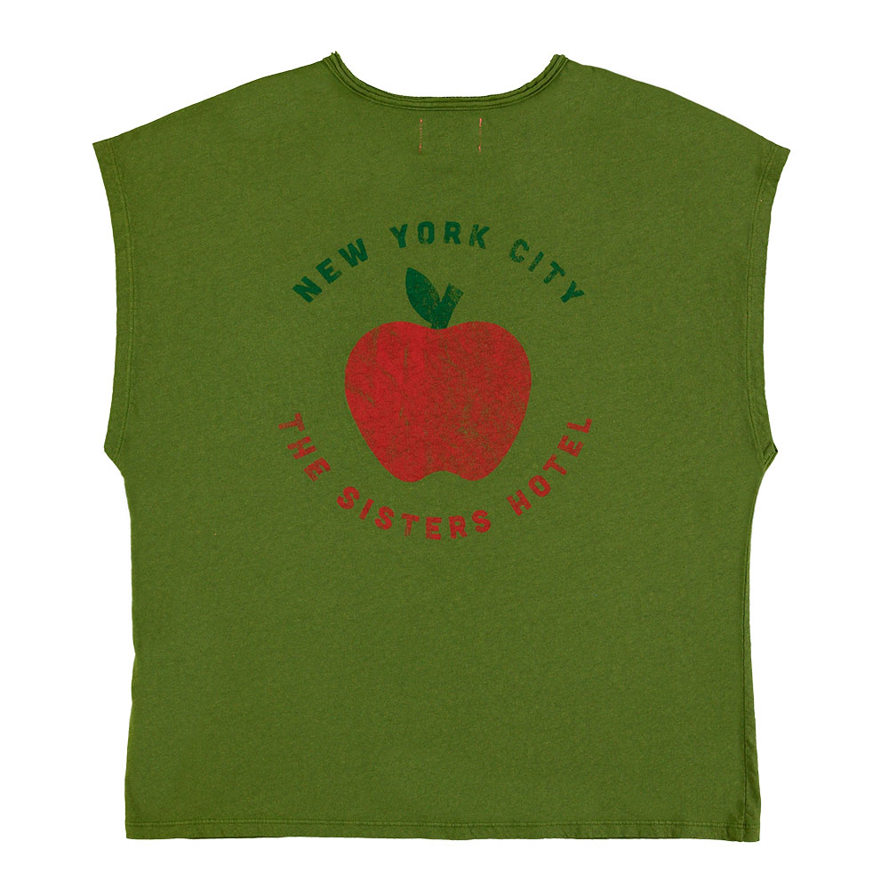 Sisters Department Camiseta sin mangas escote "Apple" - green 