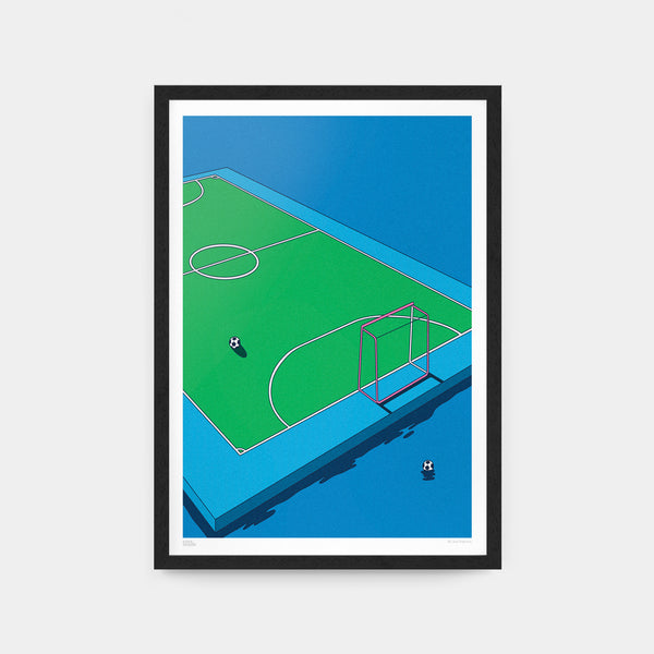 Ana Popescu A4 / Unframed Floating Field Art Print 