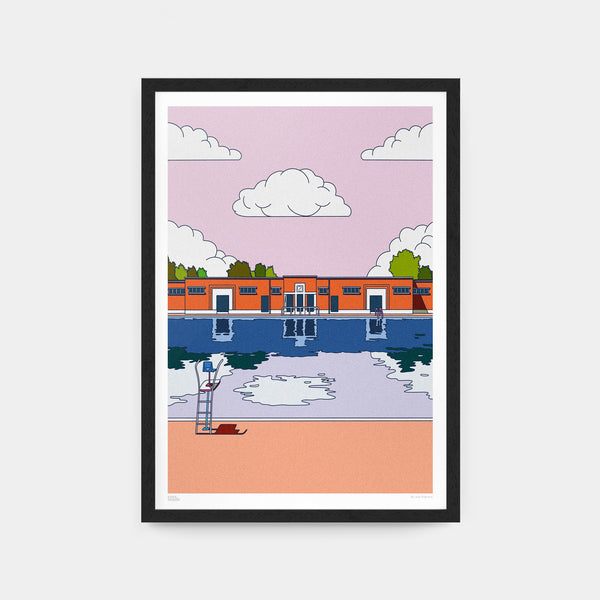 Ana Popescu A4 / Unframed Lido I Art Print 