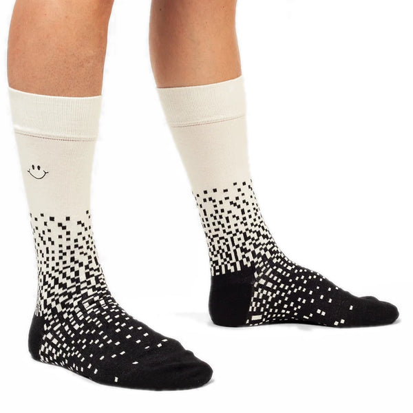 DillySocks Quadrat-Verlaufs-Socken