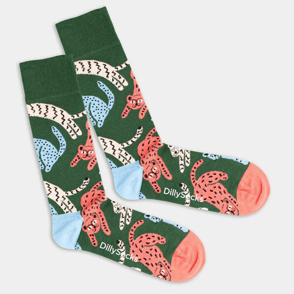 DillySocks Socken Mit Katzenmuster