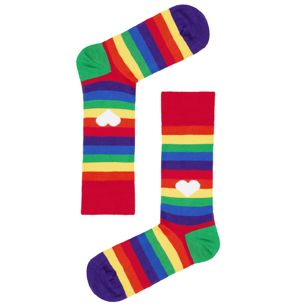 natural vibes Regenbogen-socken