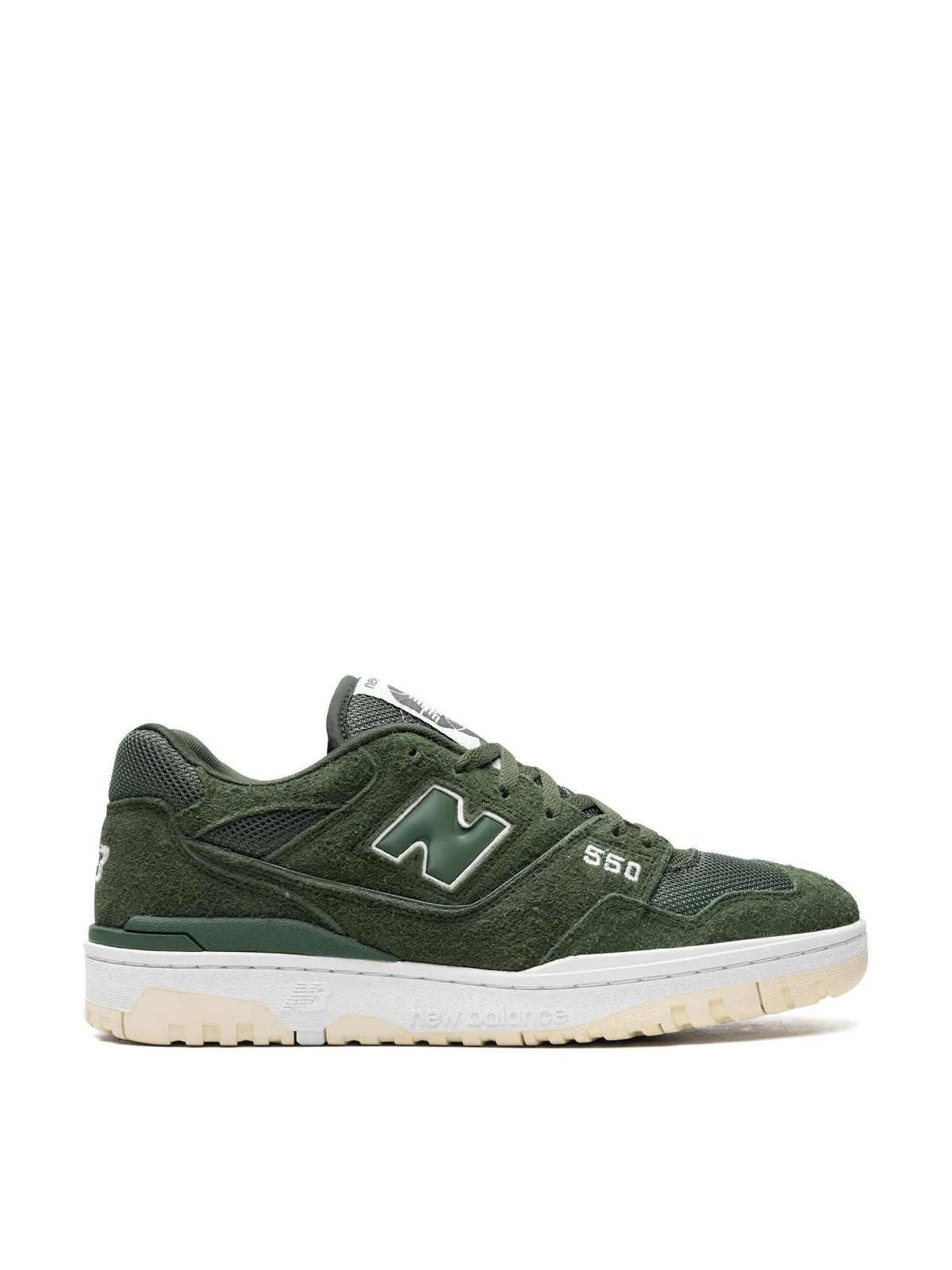 New Balance Green Suede 550  Pack Sneakers