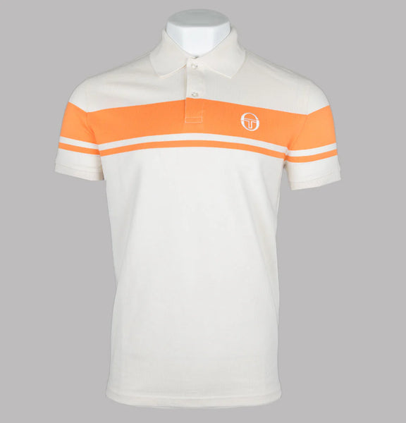 Sergio Tacchini New Young Line Polo Gardenia/tangerine