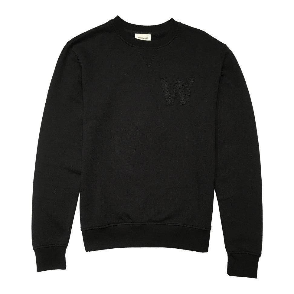 Wood Wood Black Houston Sweatshirt 