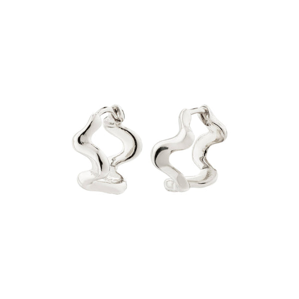 Pilgrim Penelope Recycled Earrings Silver-plated