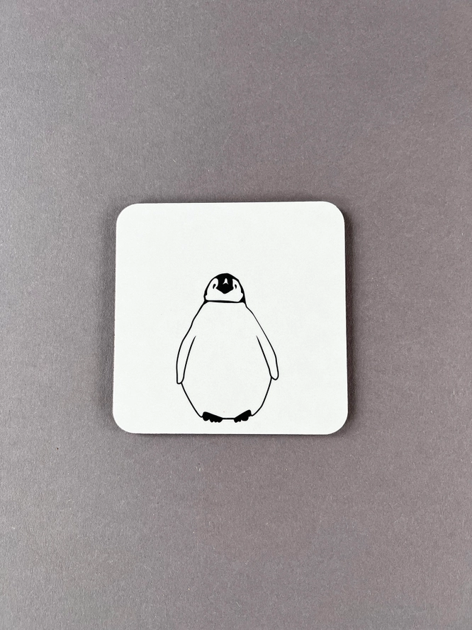 Penguin Ink Baby Penguin Coaster