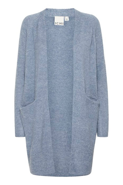 ICHI Ihkamara Blue Mirage Knit Cardigan