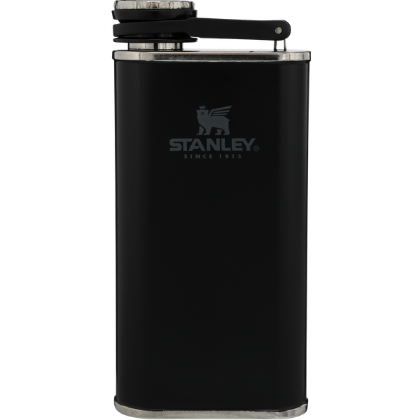 Stanley Matte Black Pebble Classic Easy Fill Wide Mouth Flask