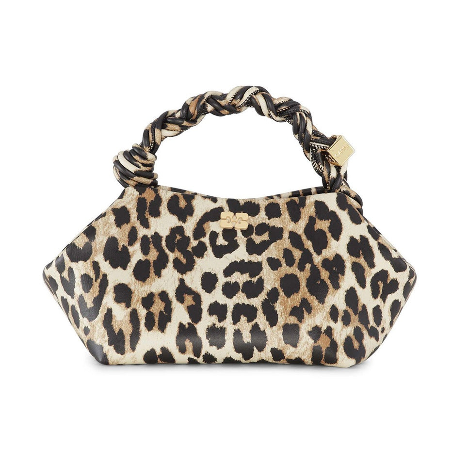 Ganni Ganni Leopard Small Bou Bag