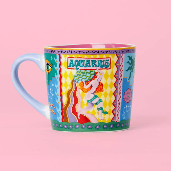 Eleanor Bowmer | Zodiac Mug | Aquarius