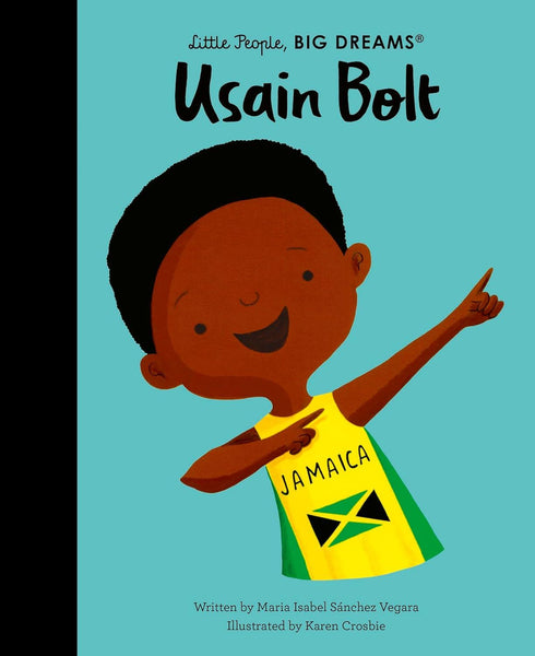 Aurum Press Quarto Little People Big Dreams Usain Bolt Book by Karen Crosbie