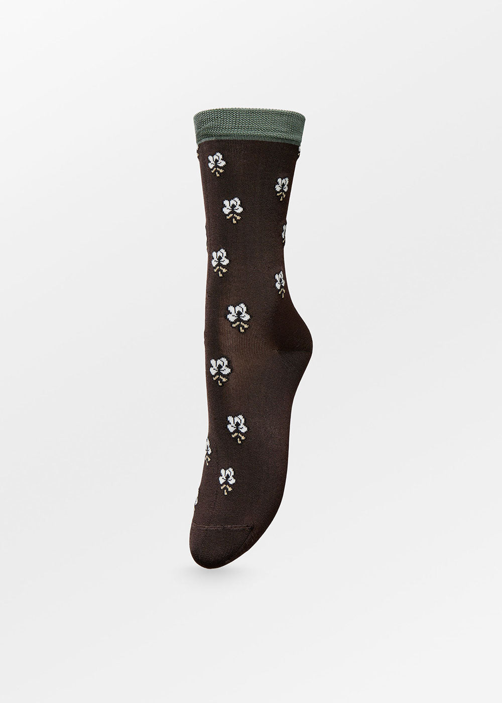 Becksondergaard Leavy Visca Sock - Hot Fudge Brown