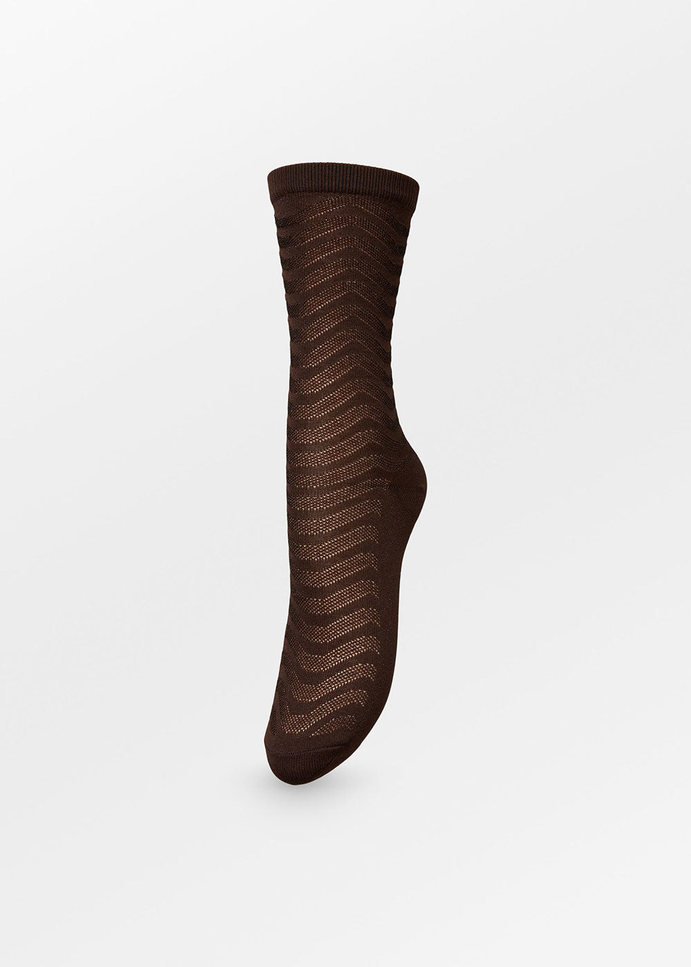 Becksondergaard Mina Glitter Sock - Hot Fudge Brown