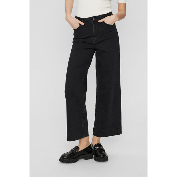 Numph | Nuparis Cropped Jeans | Black