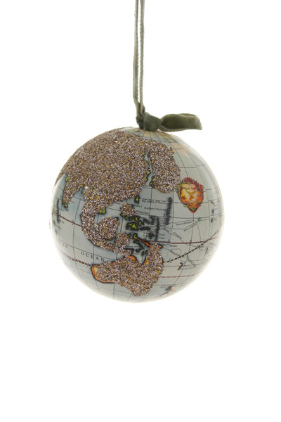 Cody Foster & Co Glitter Globe Ornament 