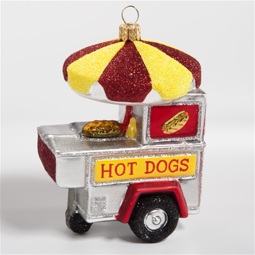 Cody Foster & Co Hot Dog Van Ornament 