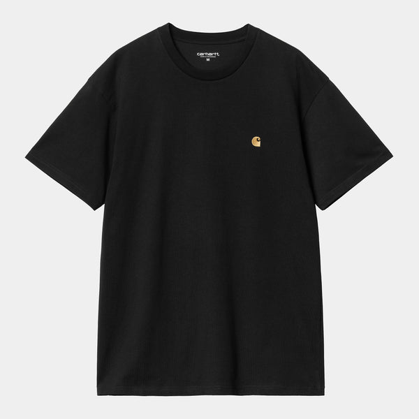 Carhartt WIP  T-Shirt Chase Black / Gold