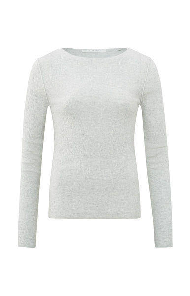 Yaya Light Structured Knitted Top