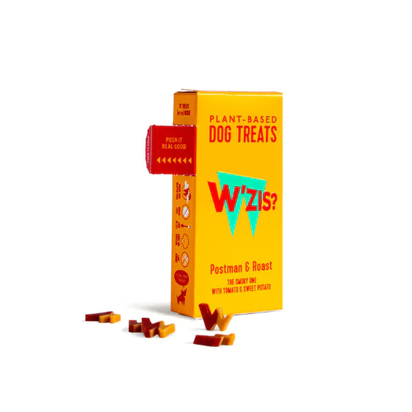 W'zis Postman and Roast Dog Treats Refill Boxes