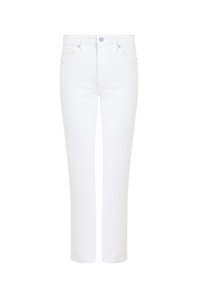 French Connection White Stretch Slim Leg Ankle Jeans