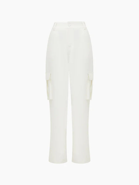 French Connection White Combat Trouser