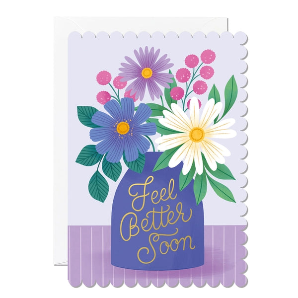 Ricicle Cards A6 Feel Better Soon Greeting Card