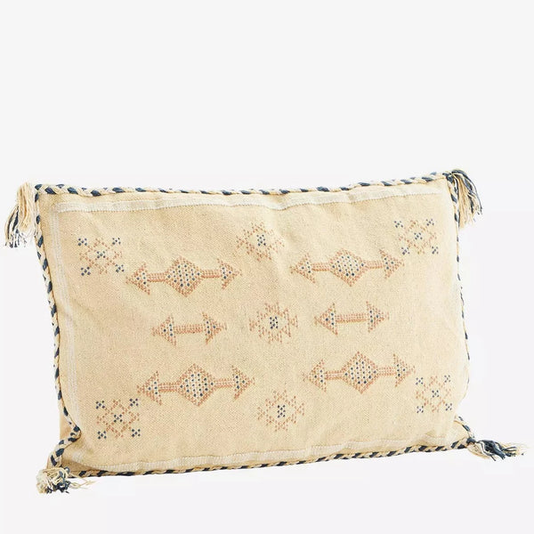 Madam Stoltz Bohemian Handwoven Cushion