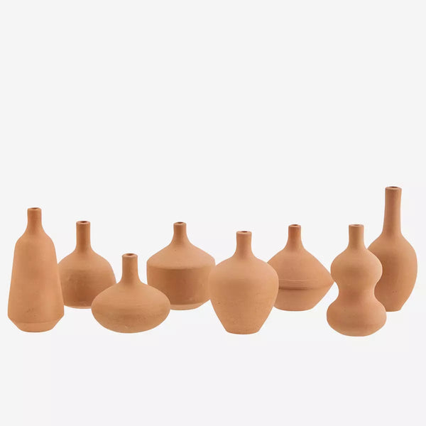 Madam Stoltz Mini Terracotta Vase