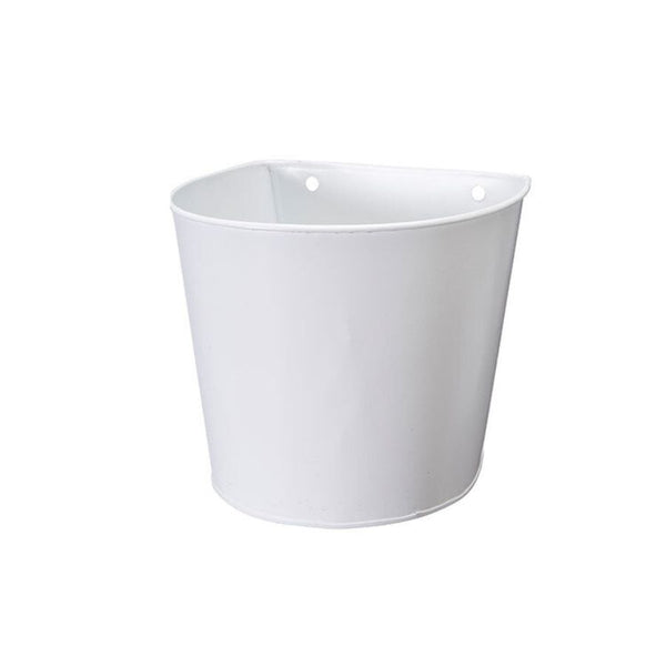 Wikholm Form White Rosalie Metal Lined Wall Mounted Planter