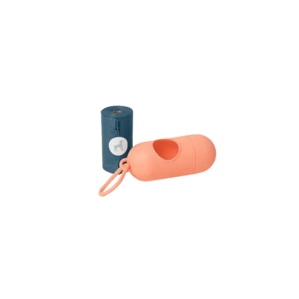 Westley Peach Dog Poop Bag Holder