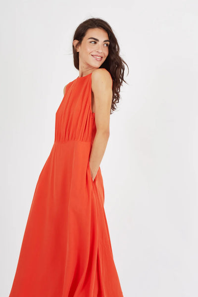 Traffic People Stroll Dress - Orange