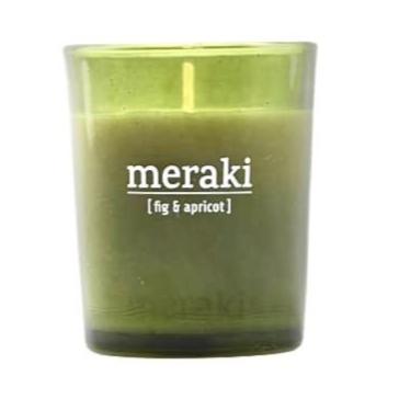 Meraki 12hr Burn Time Fig and Apricot Scented Candle