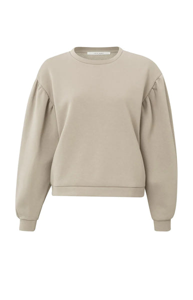 Yaya Puff Sleeves Sweatshirt