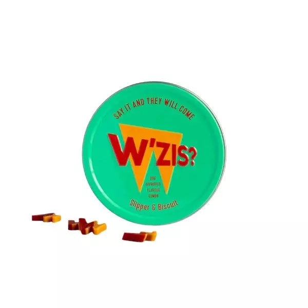 W'zis Slipper and Biscuit Treats in Tin