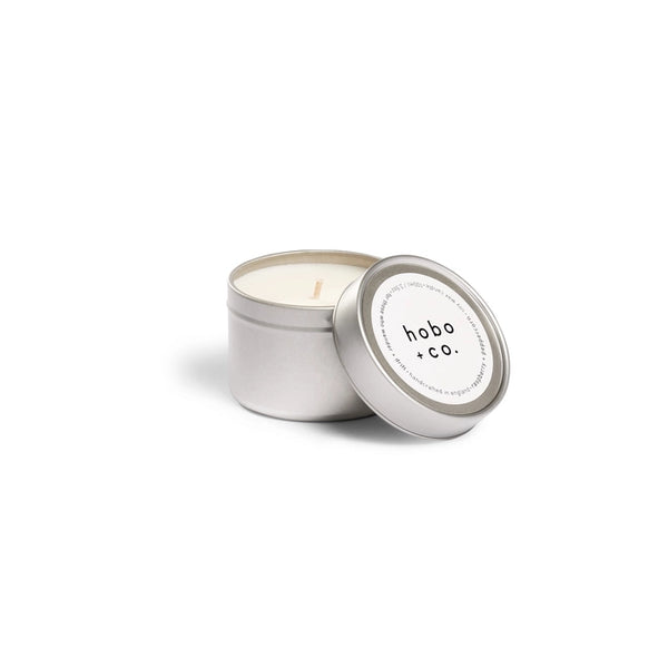 Hobo & Co. Raspberry and Peppercorn Soy Wax Candle Tin