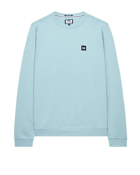 Weekend Offender Ferrer Badge Sweatshirt In Arctic