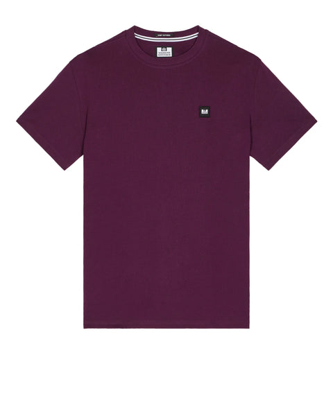 Weekend Offender Cannon Beach Badge Tee In Acai Berry