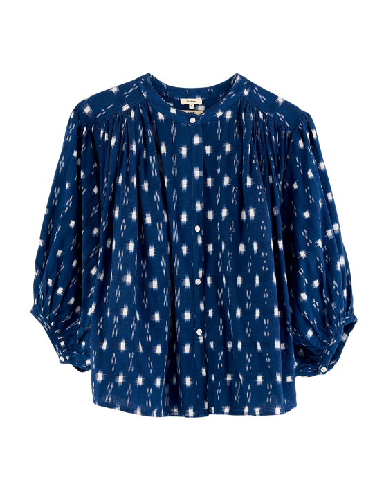 Bellerose Bellerose Ink Shirt Blue Ikat