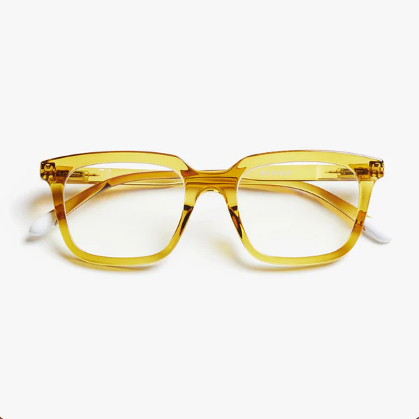 Barner Holly | Blue Light Glasses | Glossy Ecru Olive