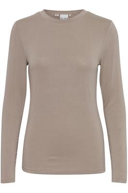 ICHI Philuca Long Sleeved Top - Funghi